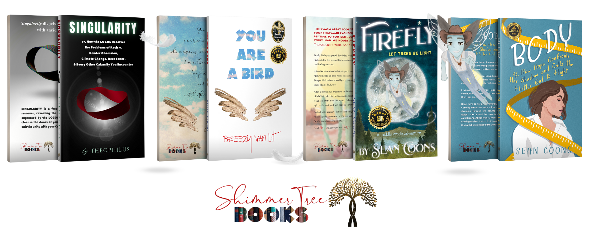 Books by Sean Coons, Breezy Van Lit, and Theophilus - Shimmer Tree Books